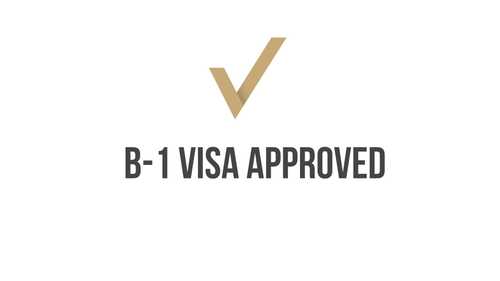 B-1 Business Visitor Visa Approval