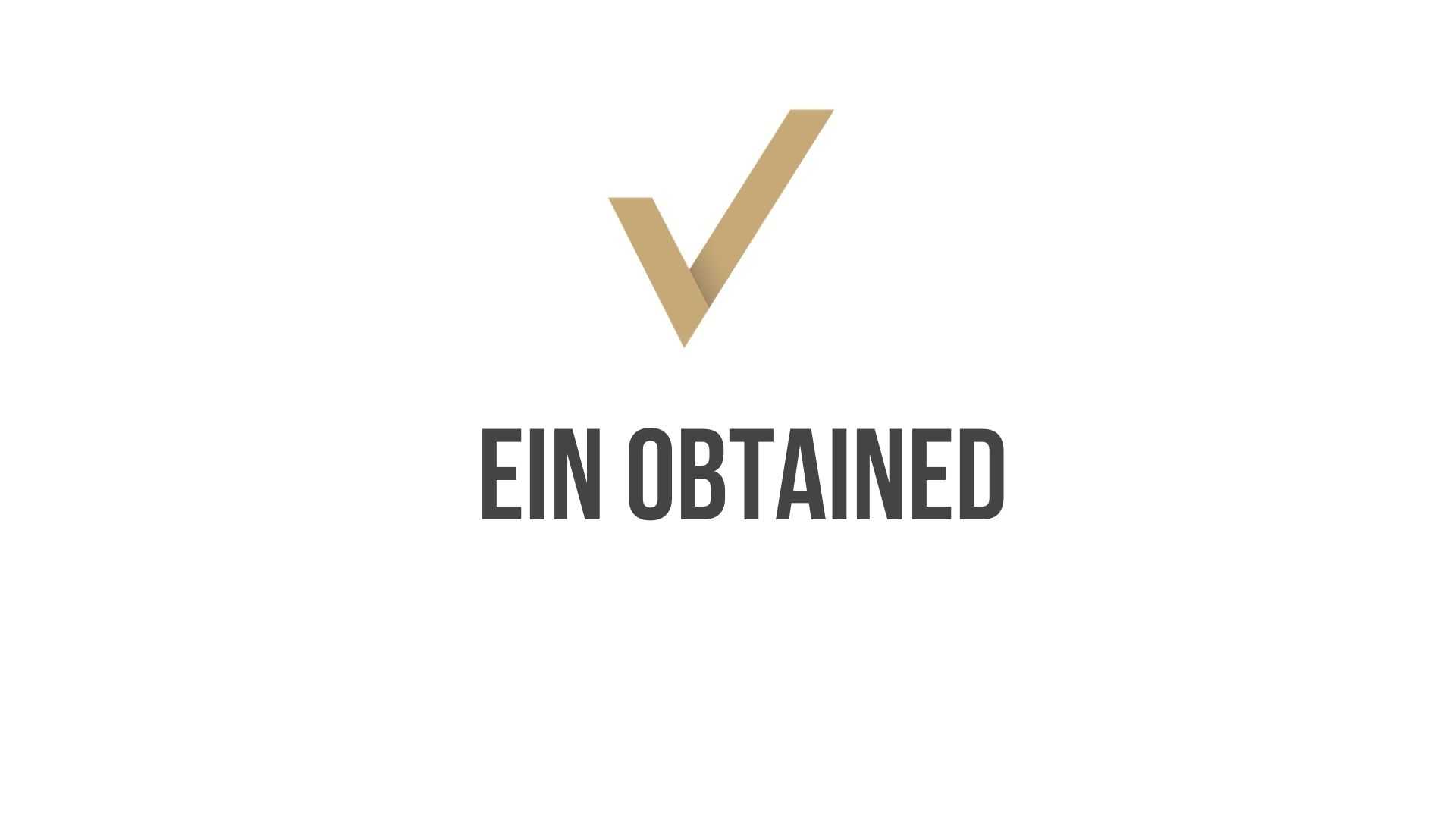 EIN Obtained for Foreign Holding