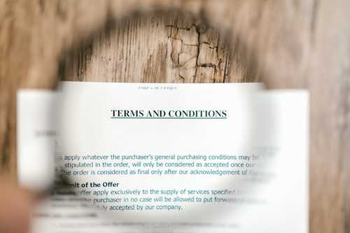 Terms and Conditions Lawyers